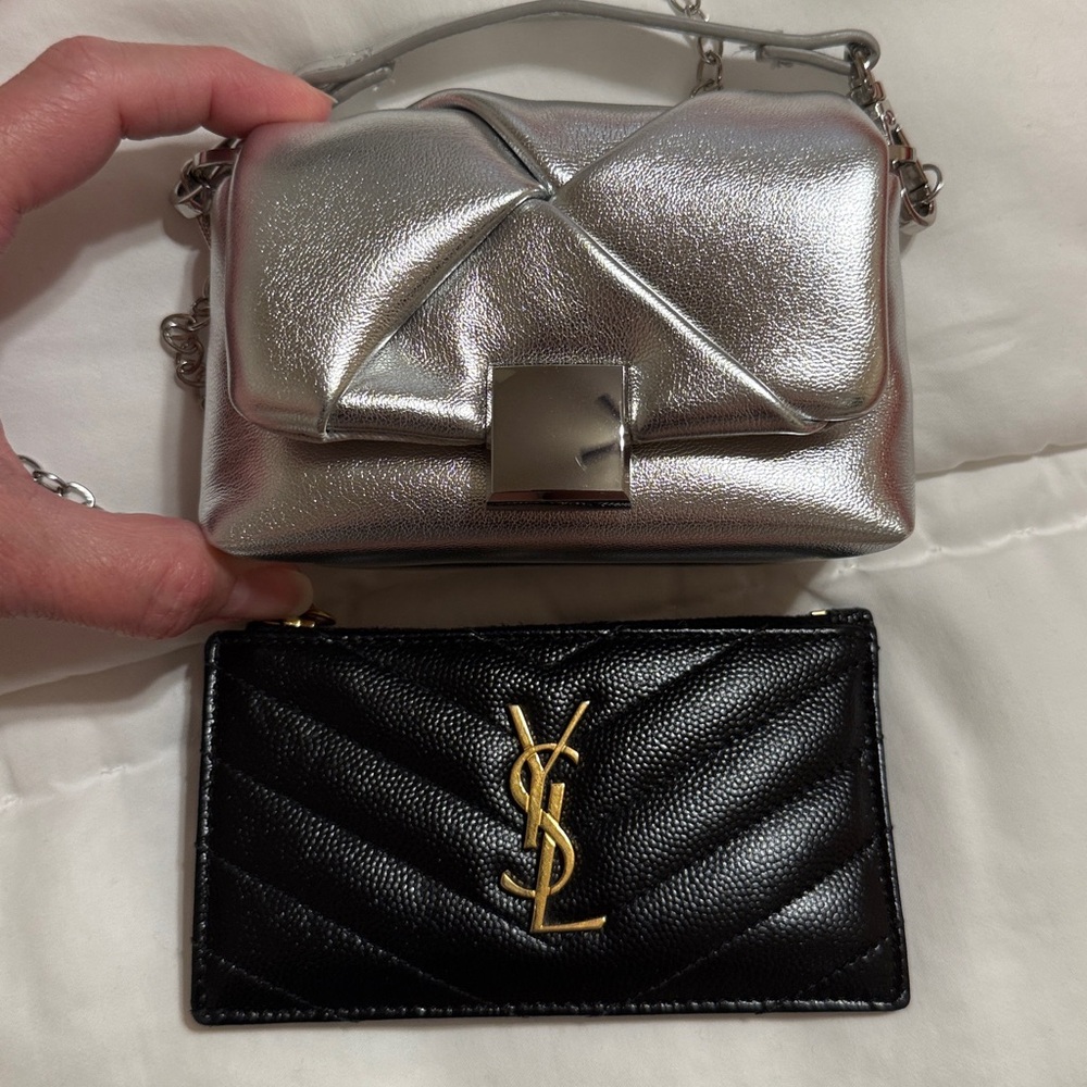 SILVER A NEW DAY MINI BAG